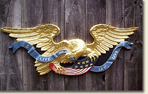 image of Chesapeake eagle finished