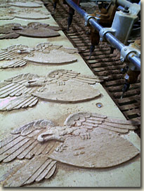 image of eagle blanks in their machine-routed form