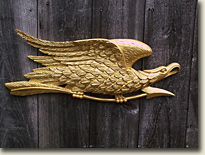 picture of finished Kittery Eagle