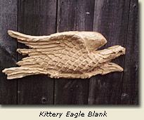 image of kittery eagle blank ready for finish work
