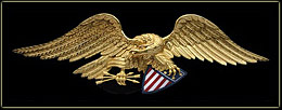 louisburg woodcarved eagle
