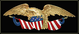 american colonial woodcarved newport eagle